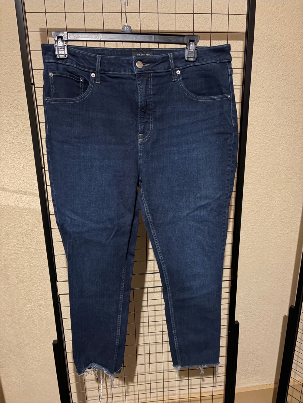 Free Assembly Dark Wash Ankle Jeans 18